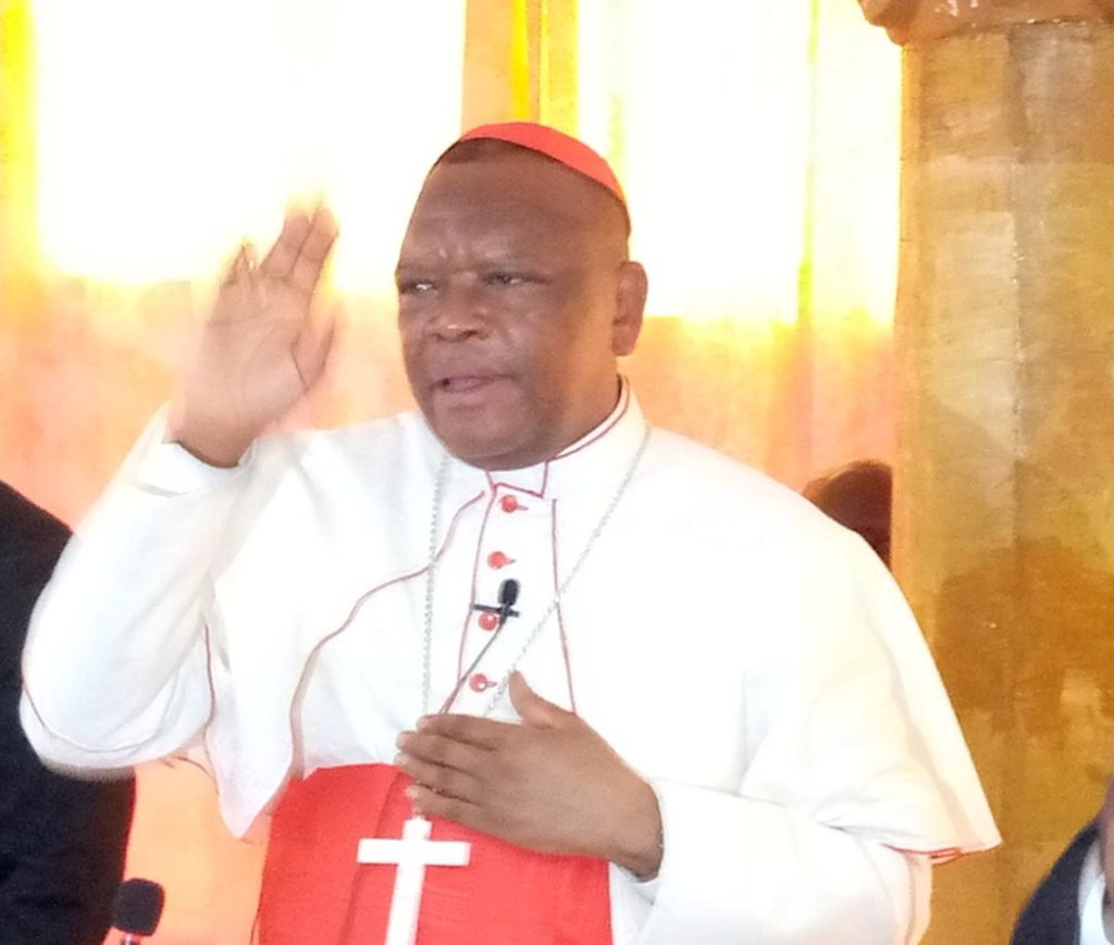 RDC: Fridolin Ambongo salue le plan de sortie de crise proposé par Martin Fayulu. C’est une bonne initiative.