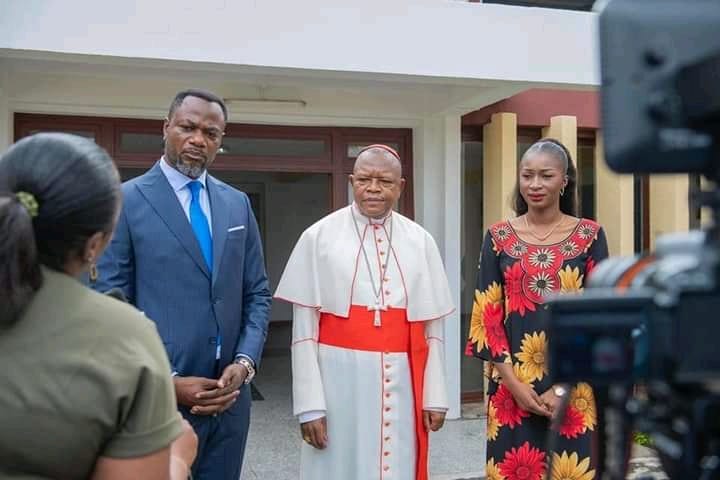 EPST: Tony Mwaba échange avec Fridolin Cardinal Ambongo au Centre Lindonge.
