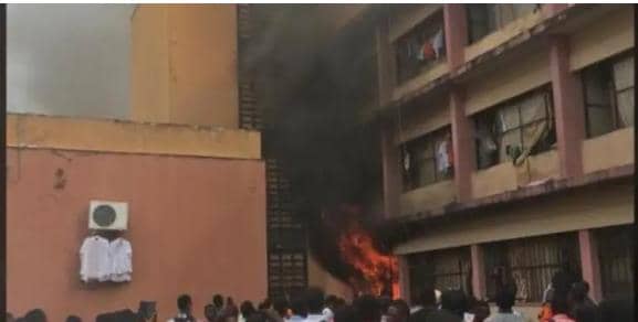 Kinshasa : Un incendie s’est déclaré à l’INBTP.