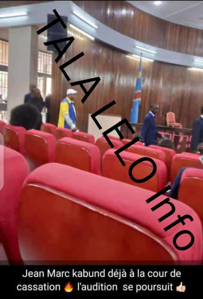 RDC-JUSTICE : Kabund comparaît ce vendredi devant la Cour de cassation.